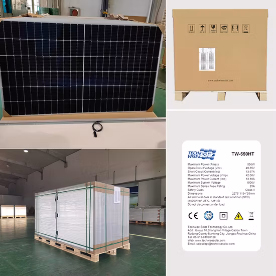 家庭用の安いパネル 500W 550W 560W 800W 550watt 太陽エネルギーパネル