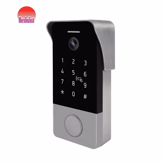 ID カード制御付き TCP/IP Tuya スマート ドアベル ビデオ カメラ