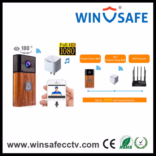 家庭用ドアベル IP カメラ